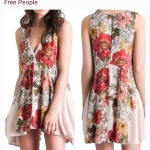 Free people backyard party tunic/mini dress